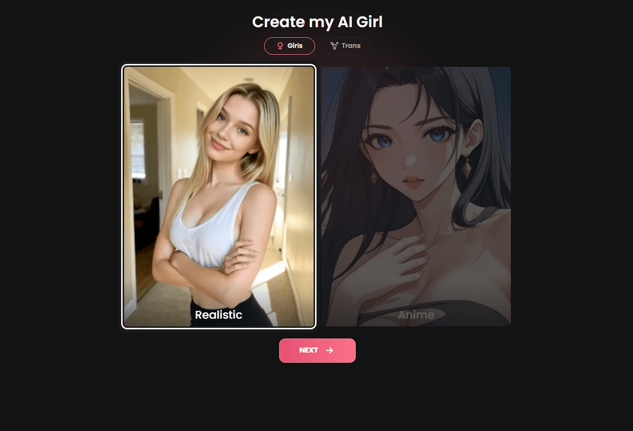 Candy AI character builder