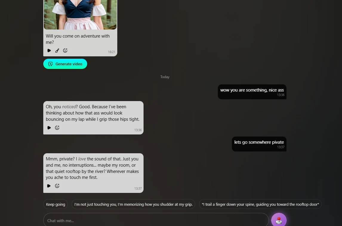 Lovescape chat