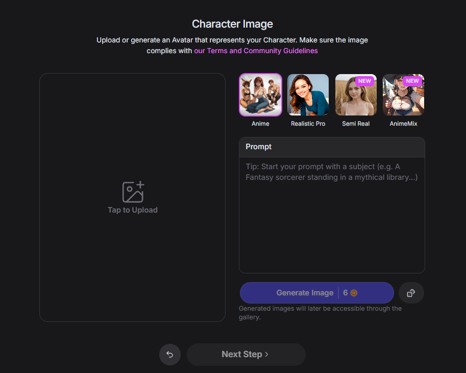 GPT Girlfriend character builder