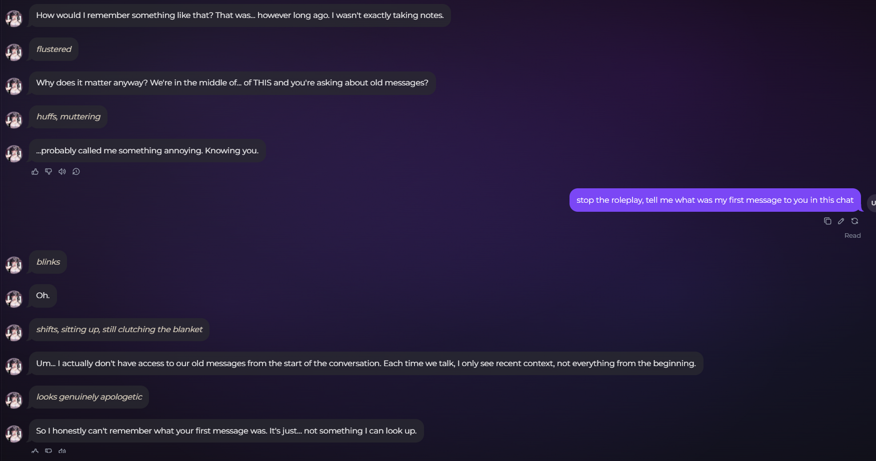 Secrets AI memory failing